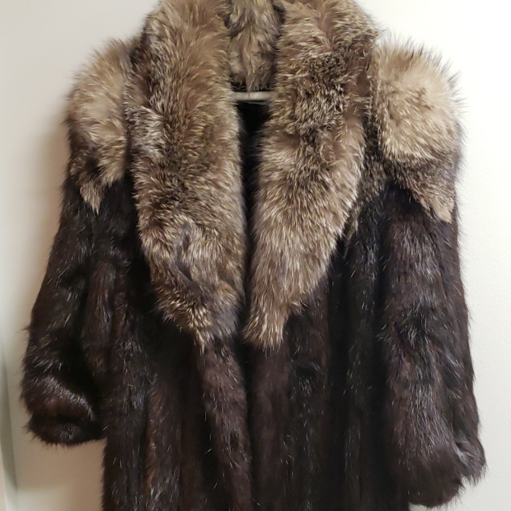 Fur coat